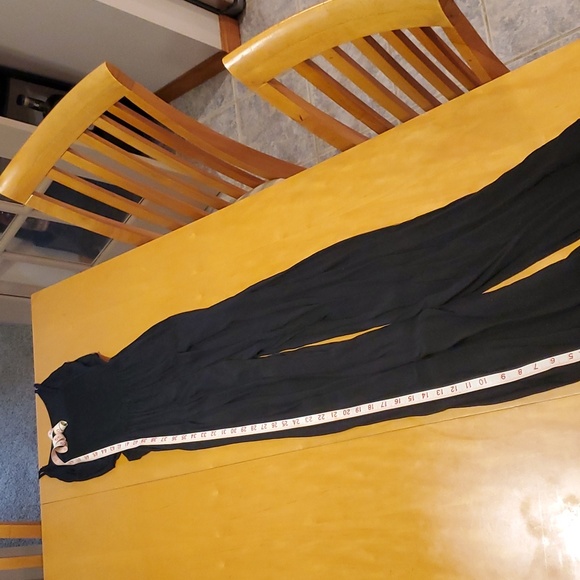 Express Women's  XS Pantsuit, all black waist peekaboo cutouts◾️great condition - Picture 7 of 9